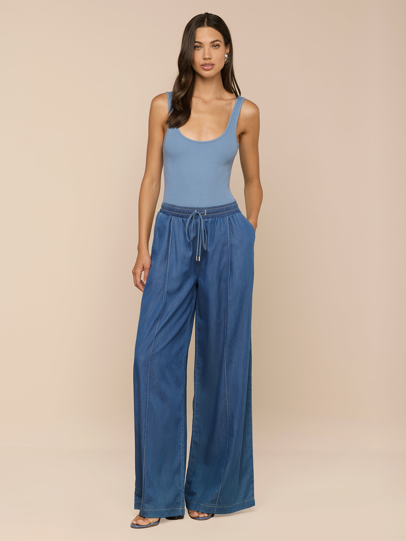 Connie Drawstring Jean in Cherokee | L'AGENCE