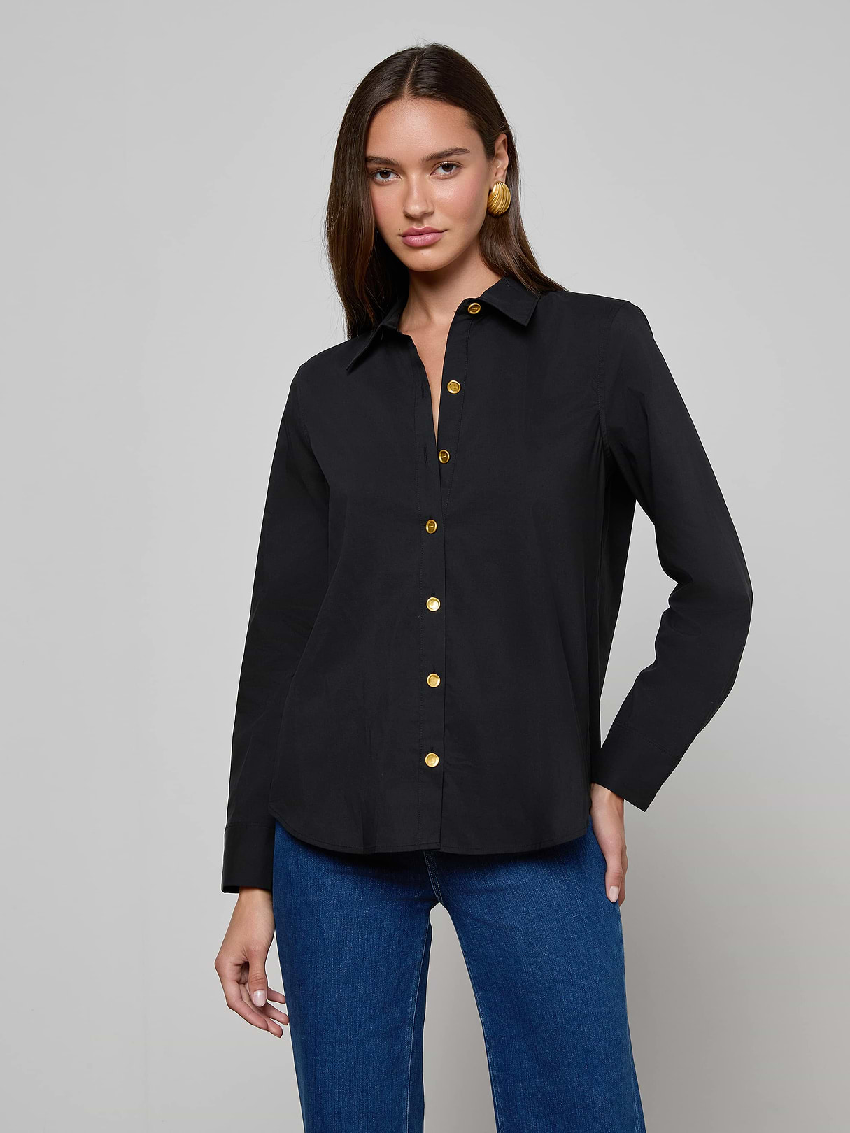 トップス LOHEN DOUBLE BUTTON BLOUSE 40691NPO2-BLGO_1.jpg?v=1755276259