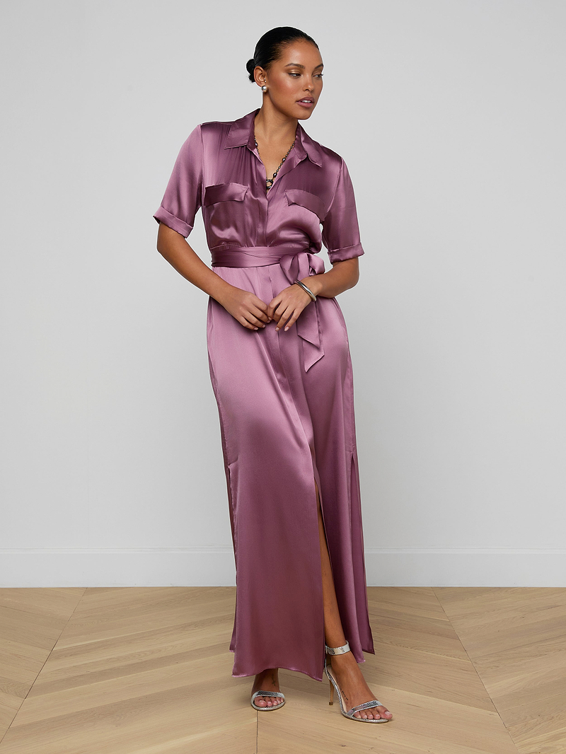 Luxury Silk Shirt Dresses | Chic Women's Silk Shirt Dresses | L'AGENCE