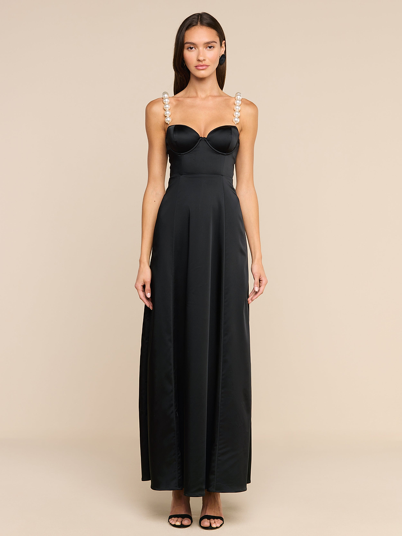 yellow brunch dress Paolma Ruffle Formal Maxi - US 12 Color:Grape Flower Grab your favorite clutch shade_fungi La Femme 33856 -