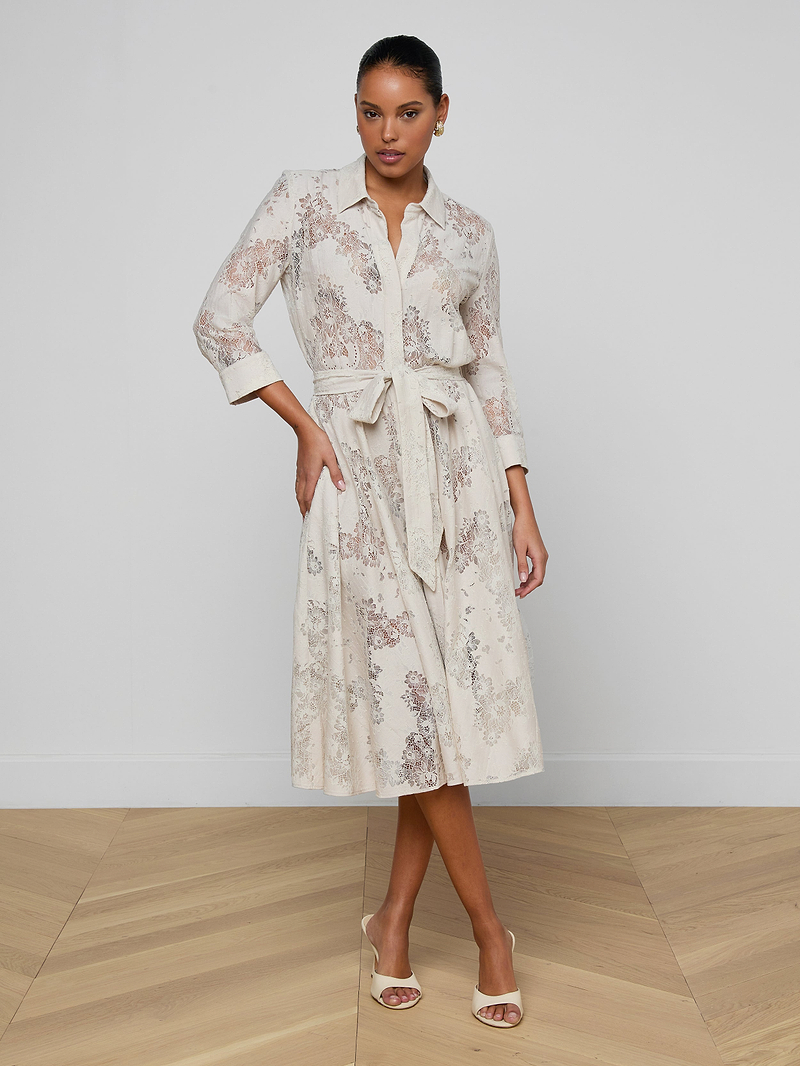 Designer Lace Dresses | L'AGENCE Luxury French Fashion