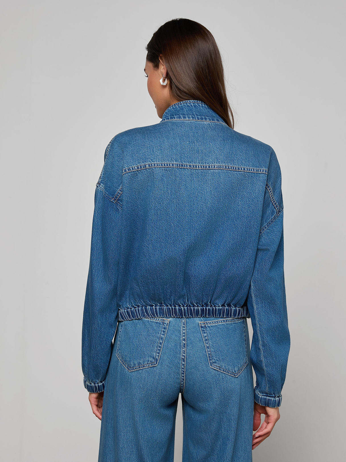 Dunia Jean Jacket in Wilton | L'AGENCE