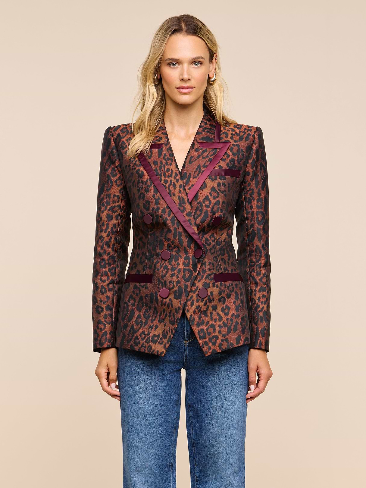 Kyomi Double-Breasted Blazer