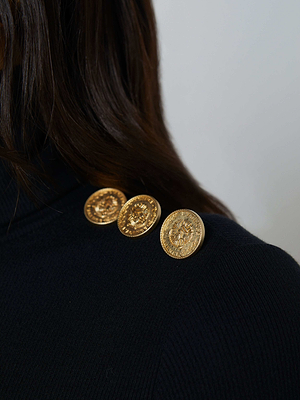 Voletta Turtleneck Knit Dress dress L'AGENCE