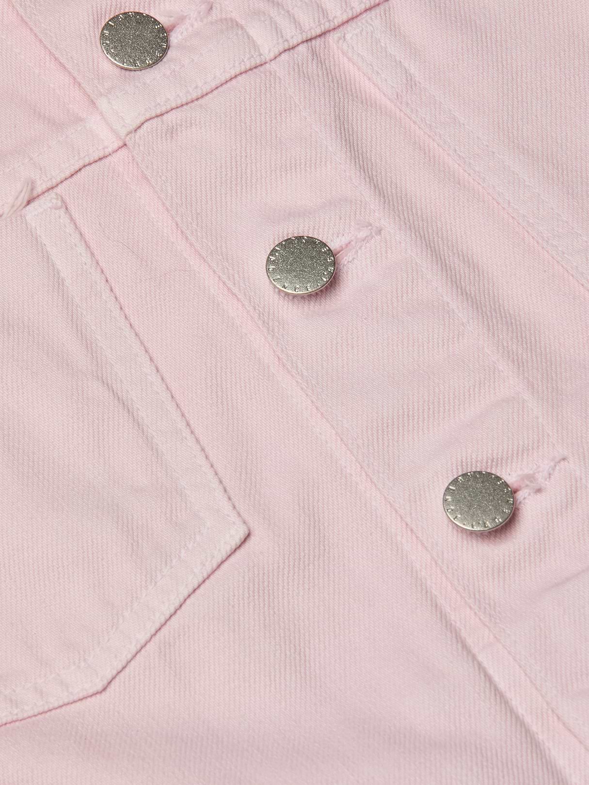 Celine Jean Jacket in Icy Lilac | L'AGENCE