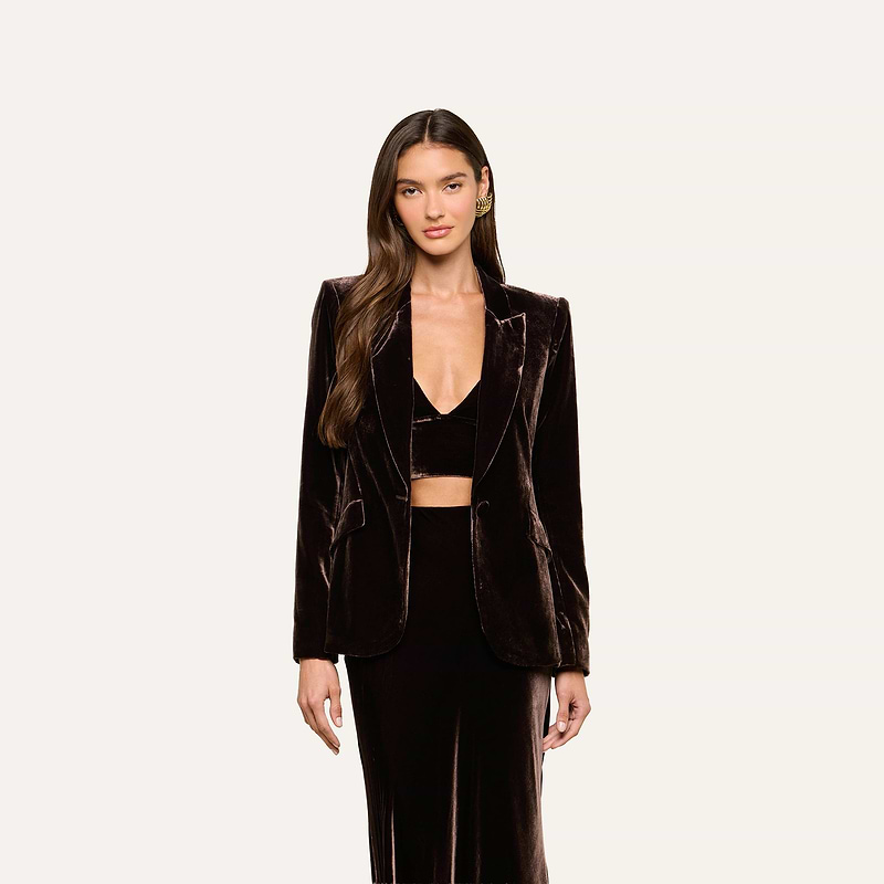 Chamberlain Velvet Blazer