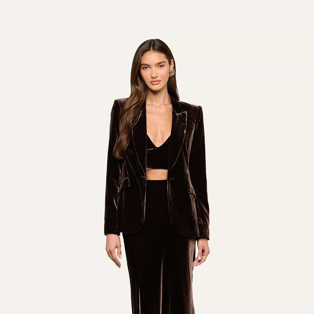 Chamberlain Velvet Blazer