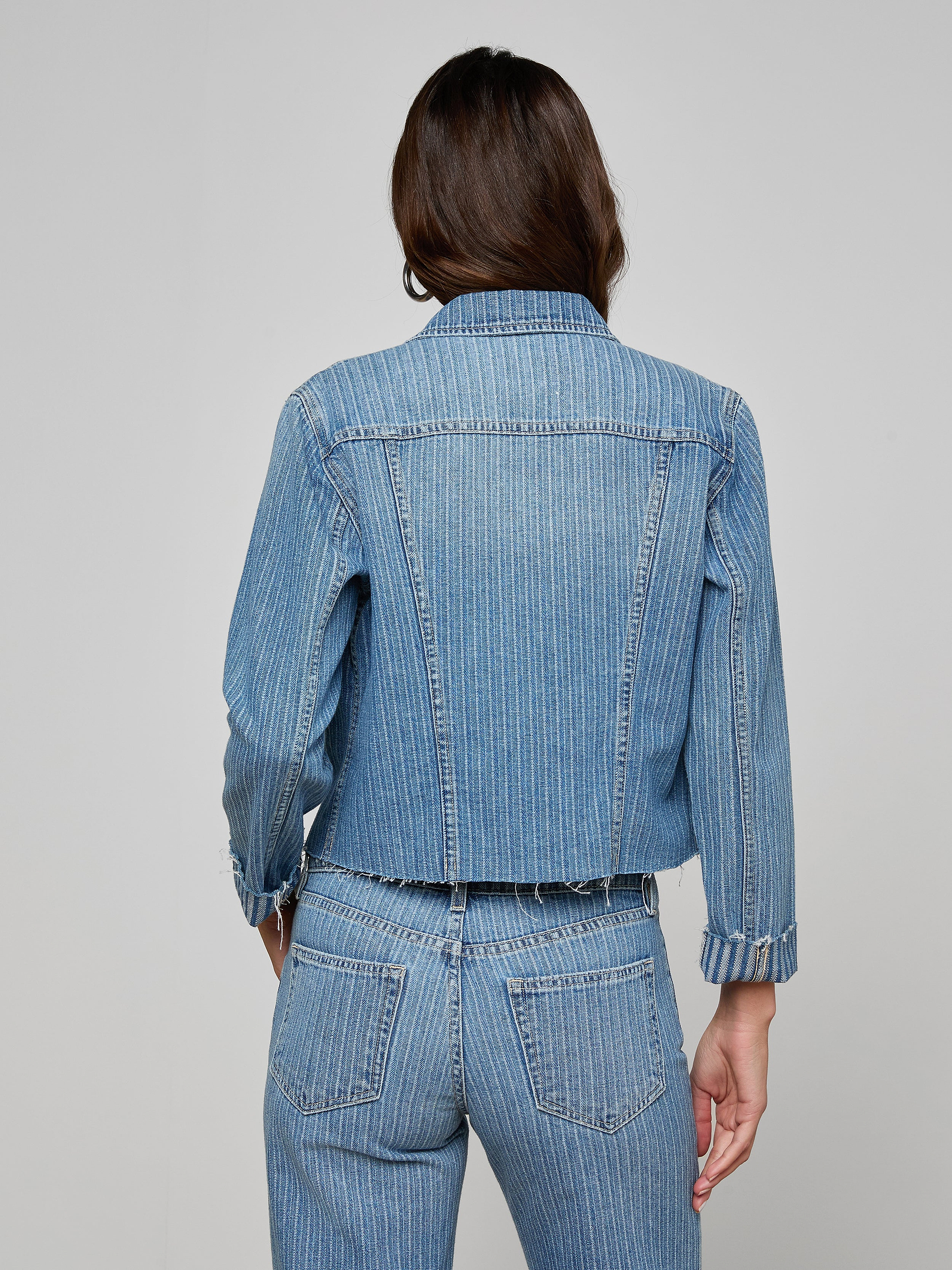 Janelle Jean Jacket in Carmel | L'AGENCE