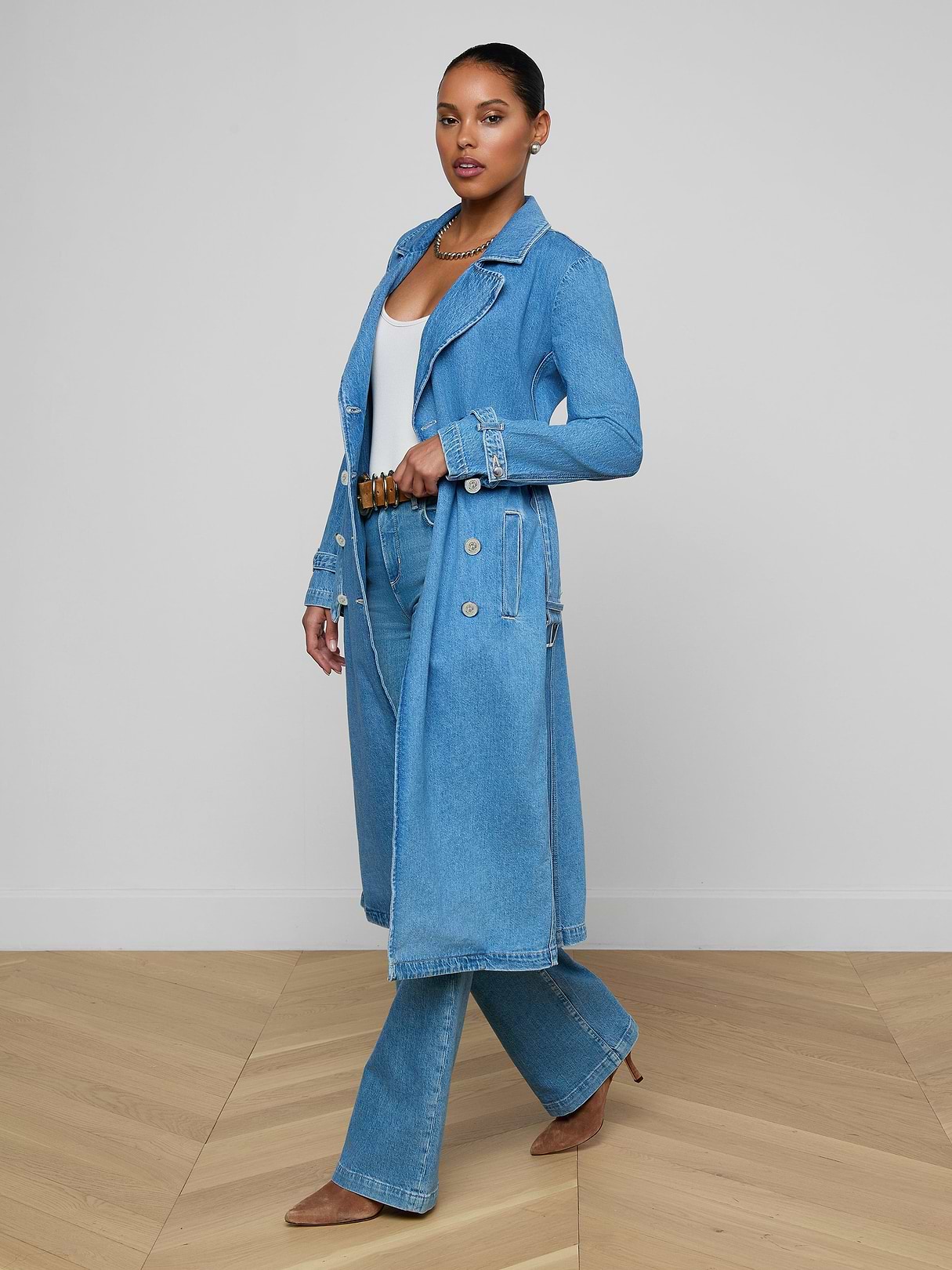 Bradley Trench Coat in Anaheim | L'AGENCE