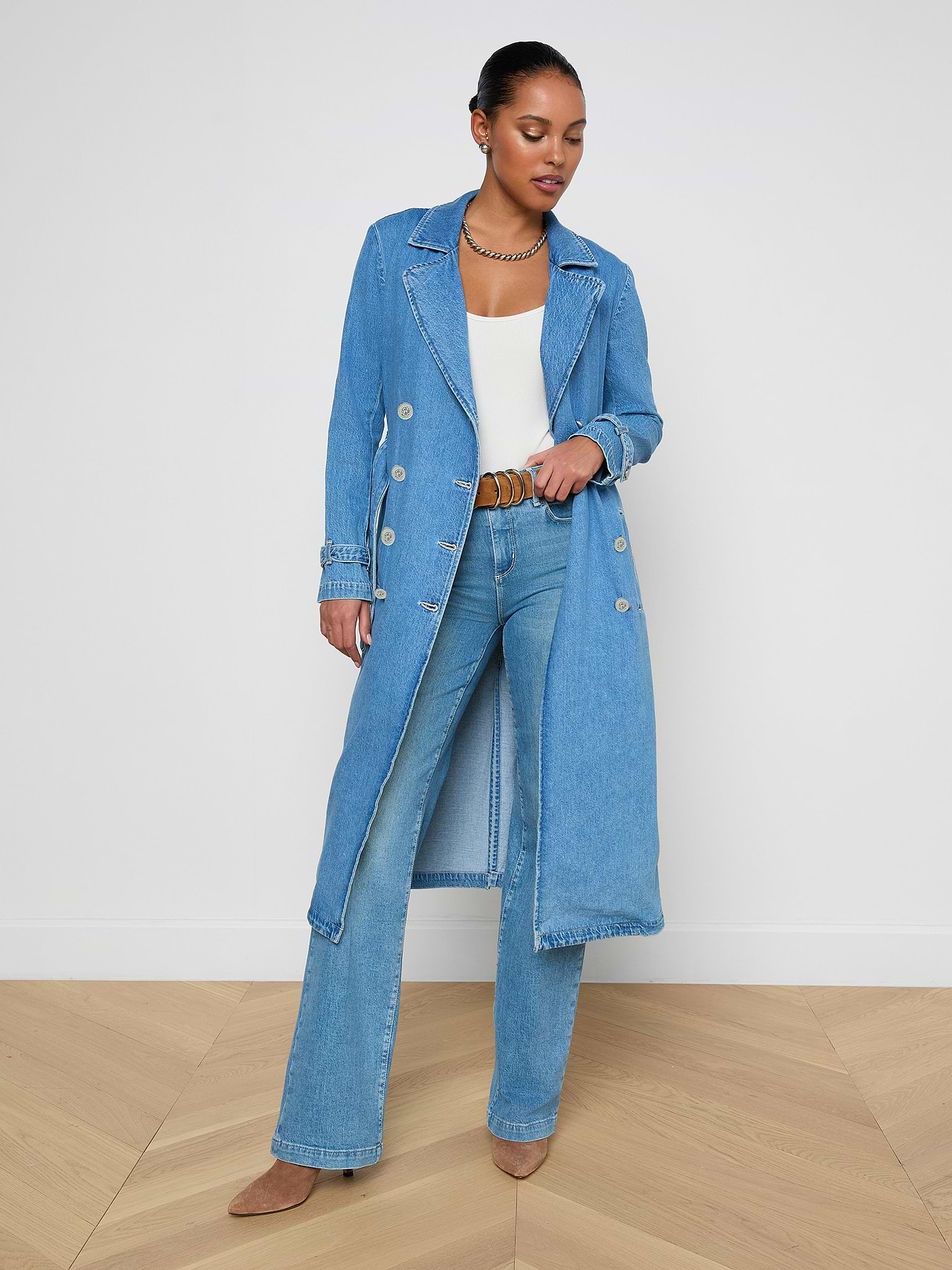 Bradley Trench Coat in Anaheim | L'AGENCE
