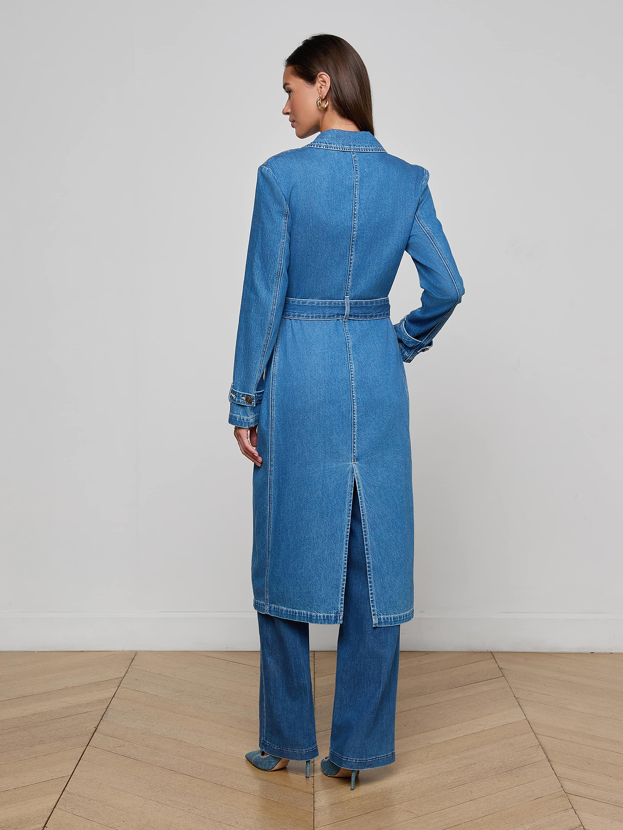Bradley Trench Coat in Figueroa | L'AGENCE