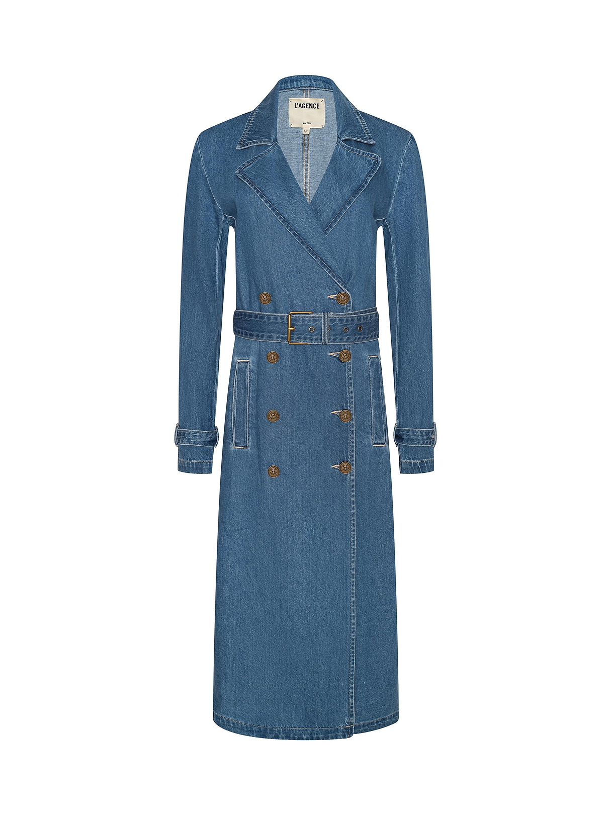 Bradley Trench Coat in Figueroa | L'AGENCE