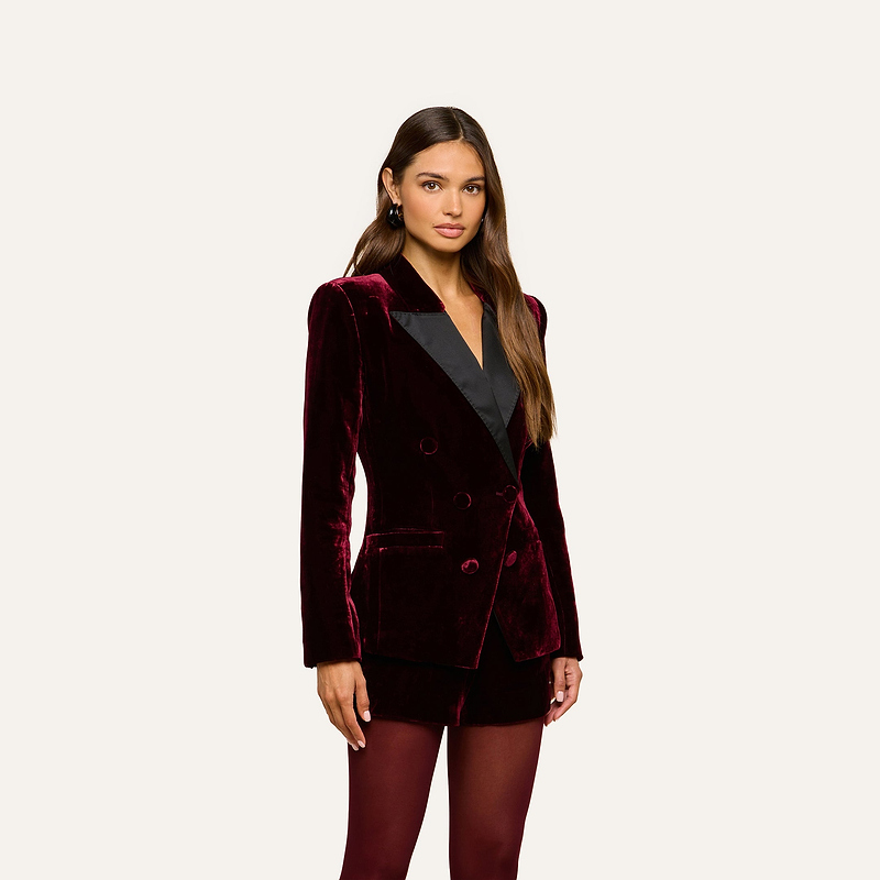 Kyomi Velvet Blazer