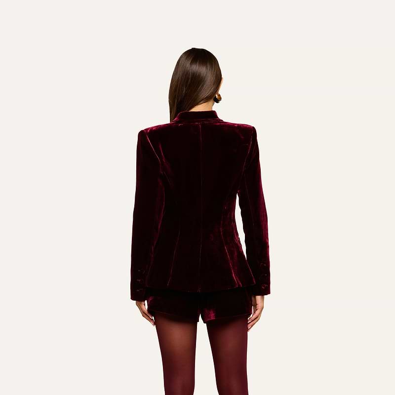 Kyomi Velvet Blazer