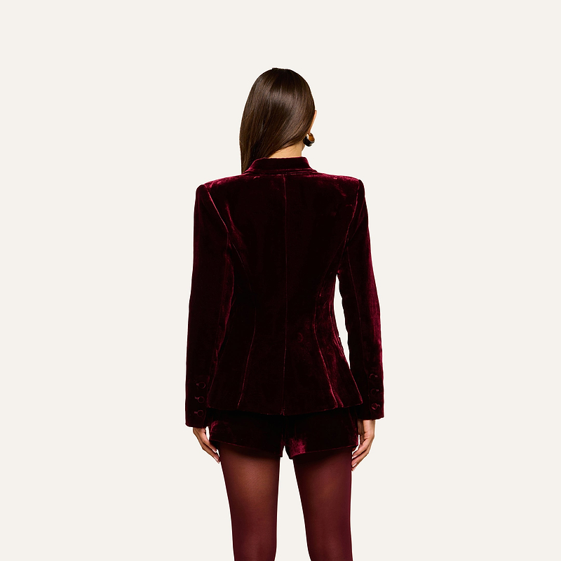 Kyomi Velvet Blazer