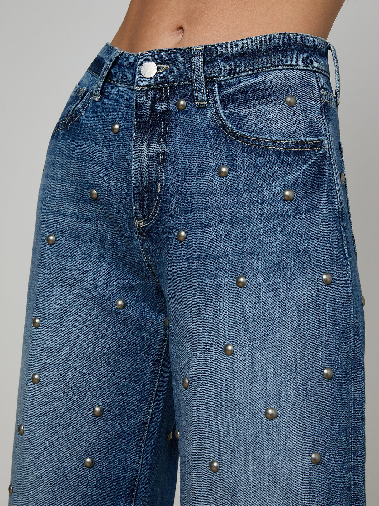 Bex Studded Rodeo Jean in Solvang | L'AGENCE