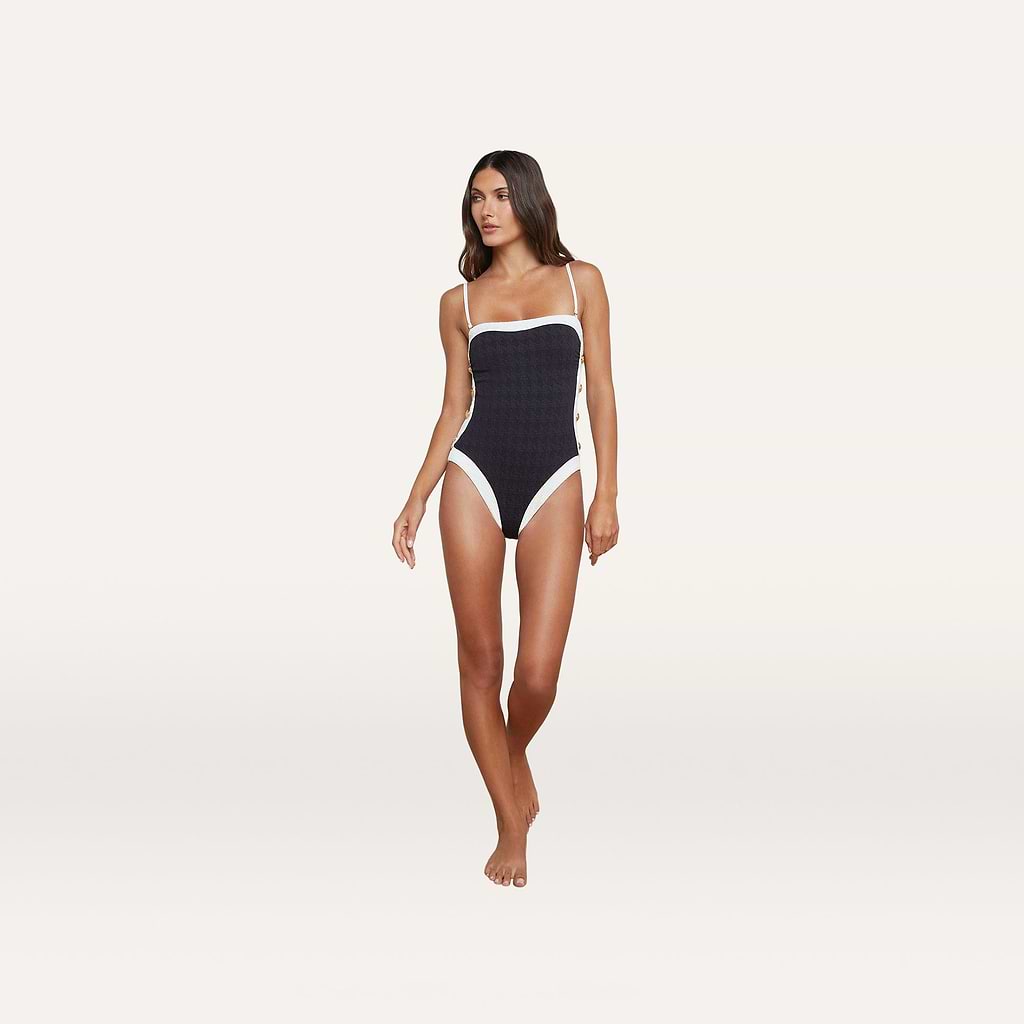 Tory Bandeau One Piece Swimsuit