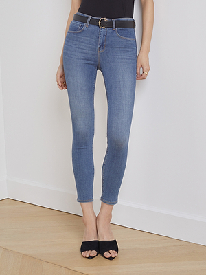 Margot Cropped Skinny Jean jean L'AGENCE