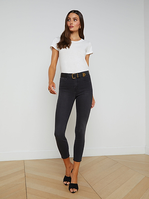 Margot Cropped Skinny Jean jean L'AGENCE