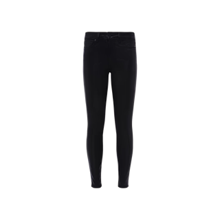 The Marguerite Coated Skinny Jean is displayed on a plain white background, shown from the front with visible pockets, a contoured waistband, and belt loops.