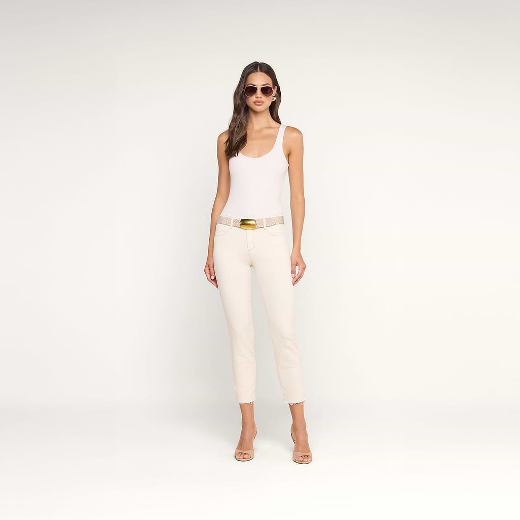 Sada Slim Leg Cropped Jean