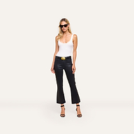 wax coated jean L'AGENCE
