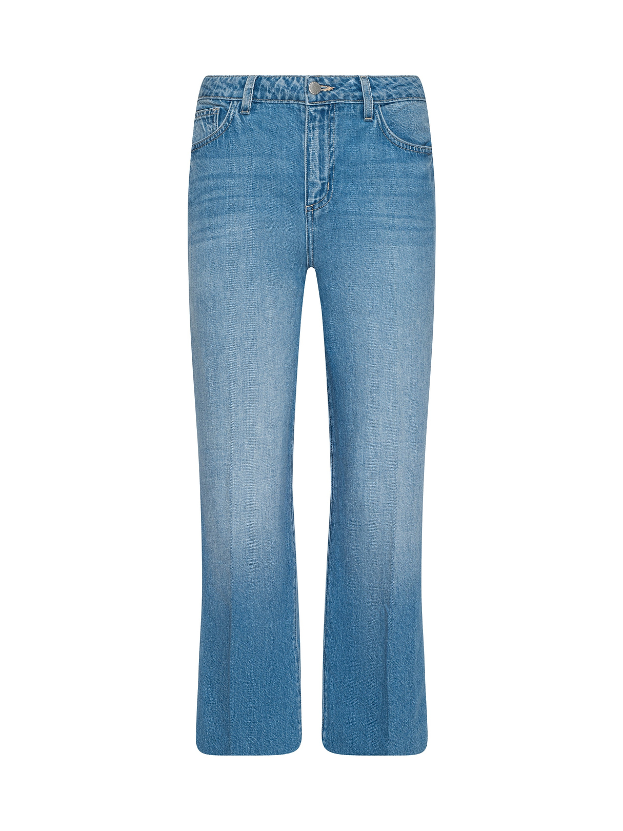 パンツ L'Appartement cropped wide denim 26 Wanda Cropped Wide-Leg Jean in Anaheim | L'AGENCE
