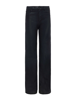 Clayton Coated Wide-Leg Jean jean L'AGENCE   