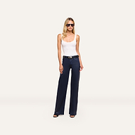 wax coated jean L'AGENCE