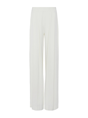 Nova Pleated Wide-Leg Pant pant L'AGENCE   