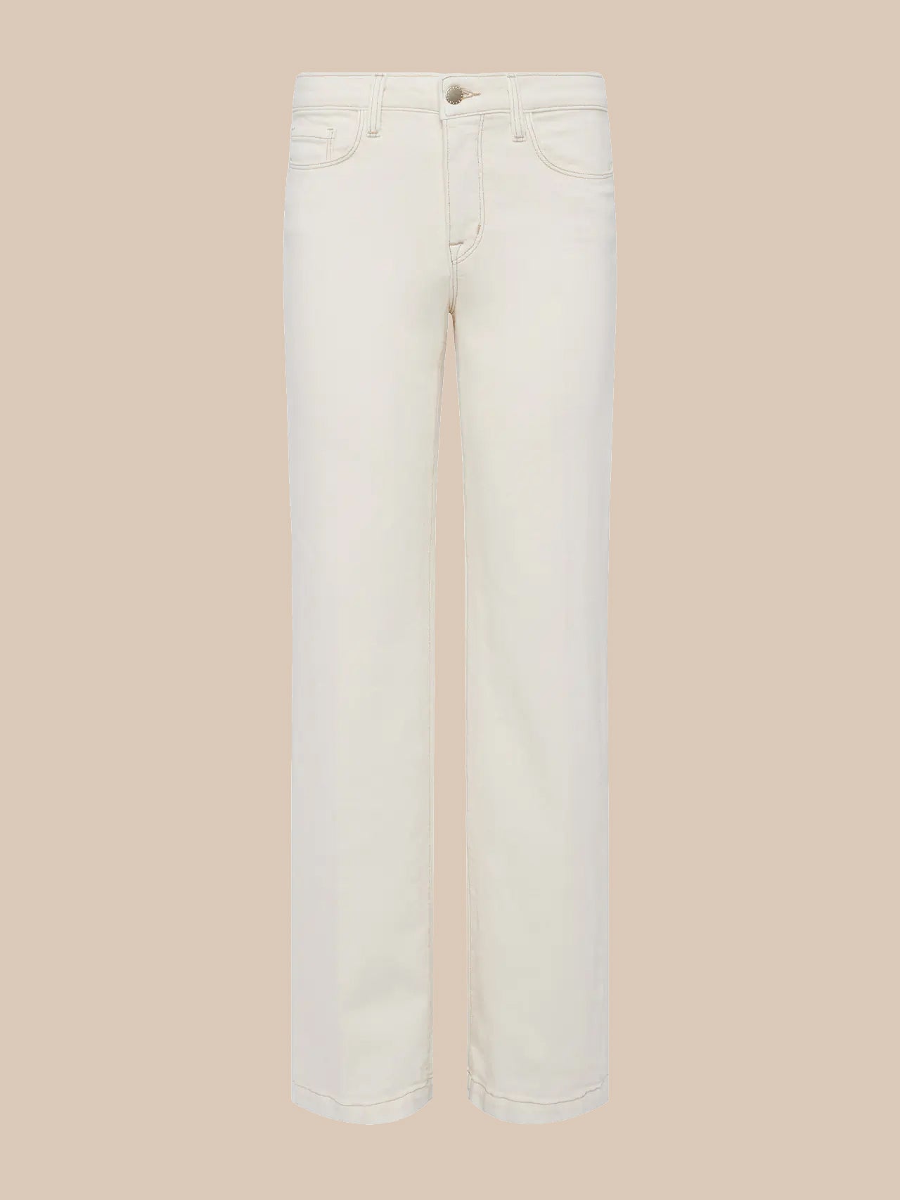 Scottie Wide-Leg Jean in Macadamia | L'AGENCE