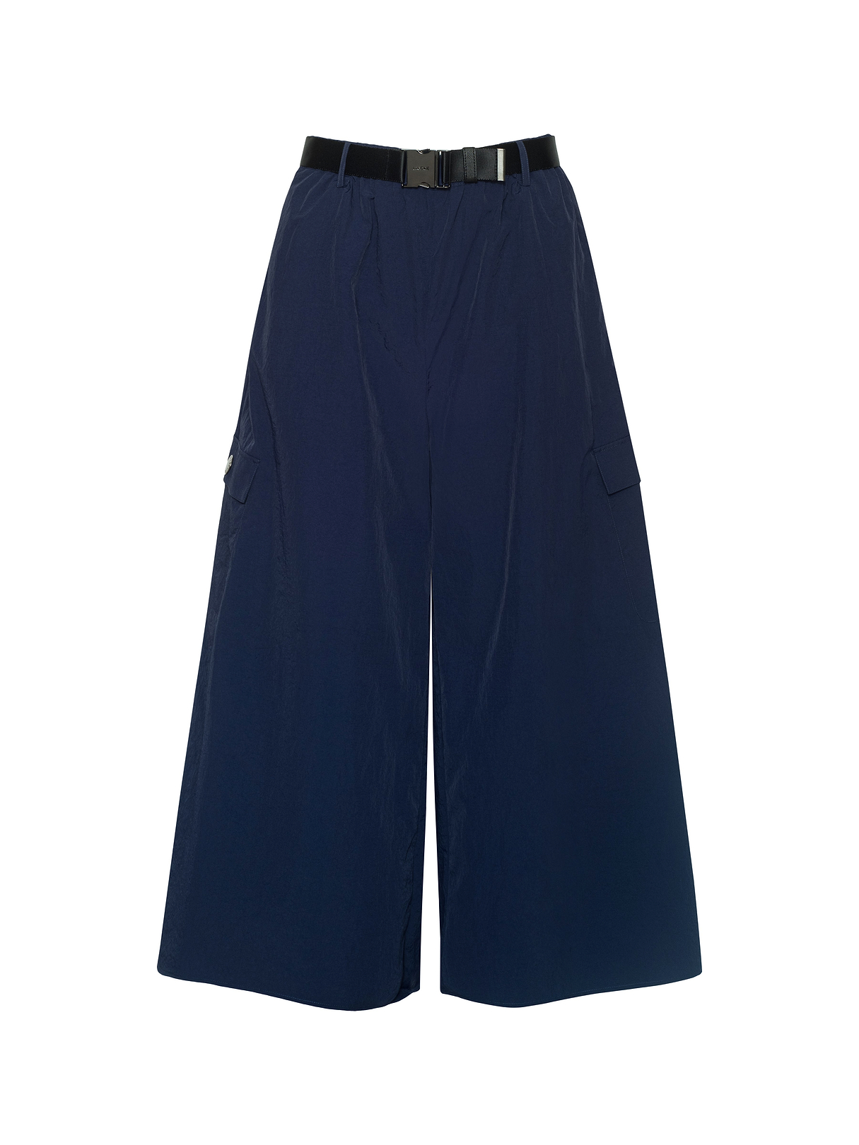 Shoda Cropped Wide-Leg Pant in Midnight | L'AGENCE Shoda Cropped Wide-Leg Pant in Midnight | L'AGENCE