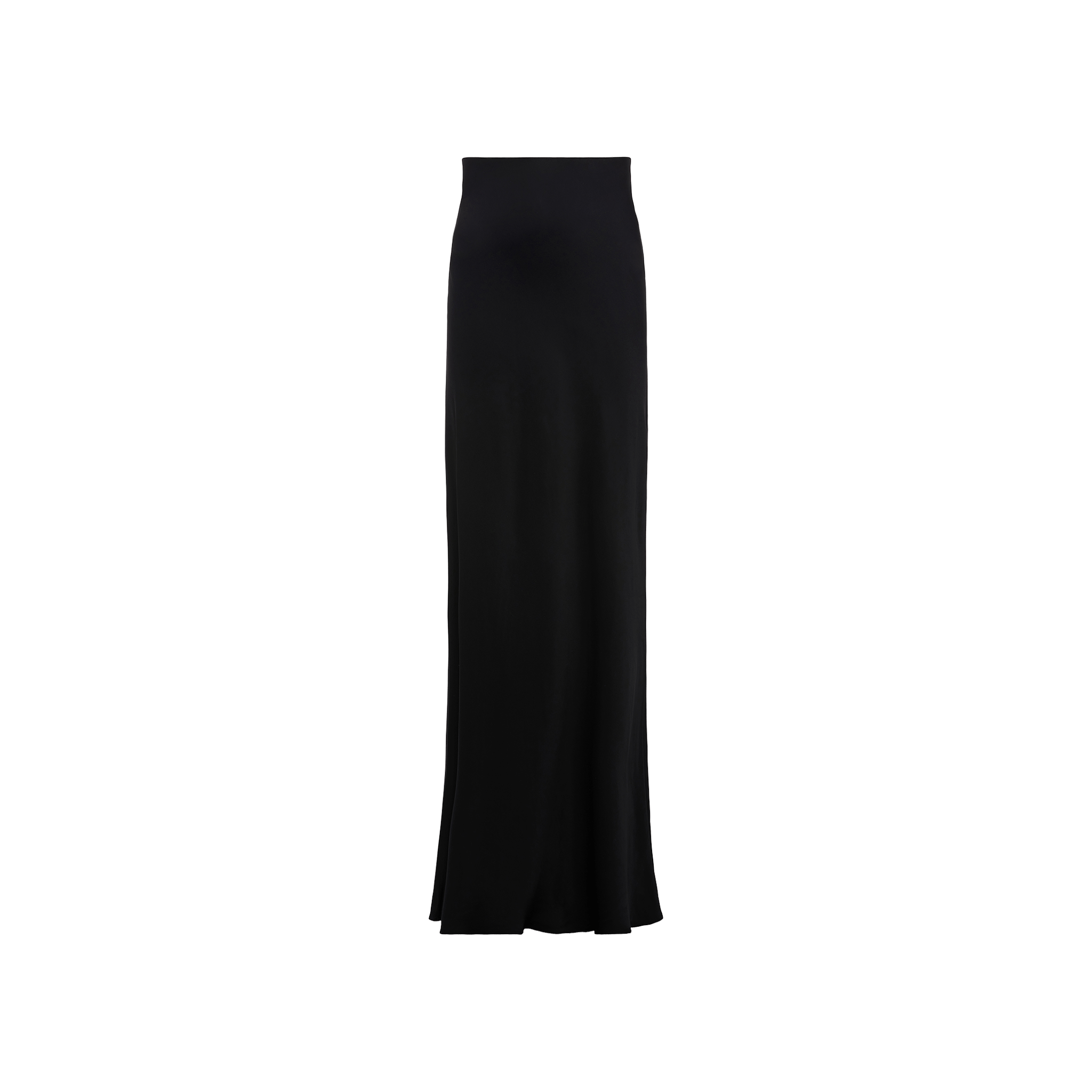 Zeta Satin Maxi Skirt in Black | L'AGENCE Zeta Satin Maxi Skirt in Black | L'AGENCE