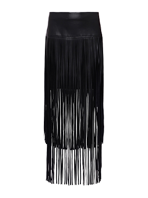 Karolina Fringe Skirt skirt L'AGENCE   
