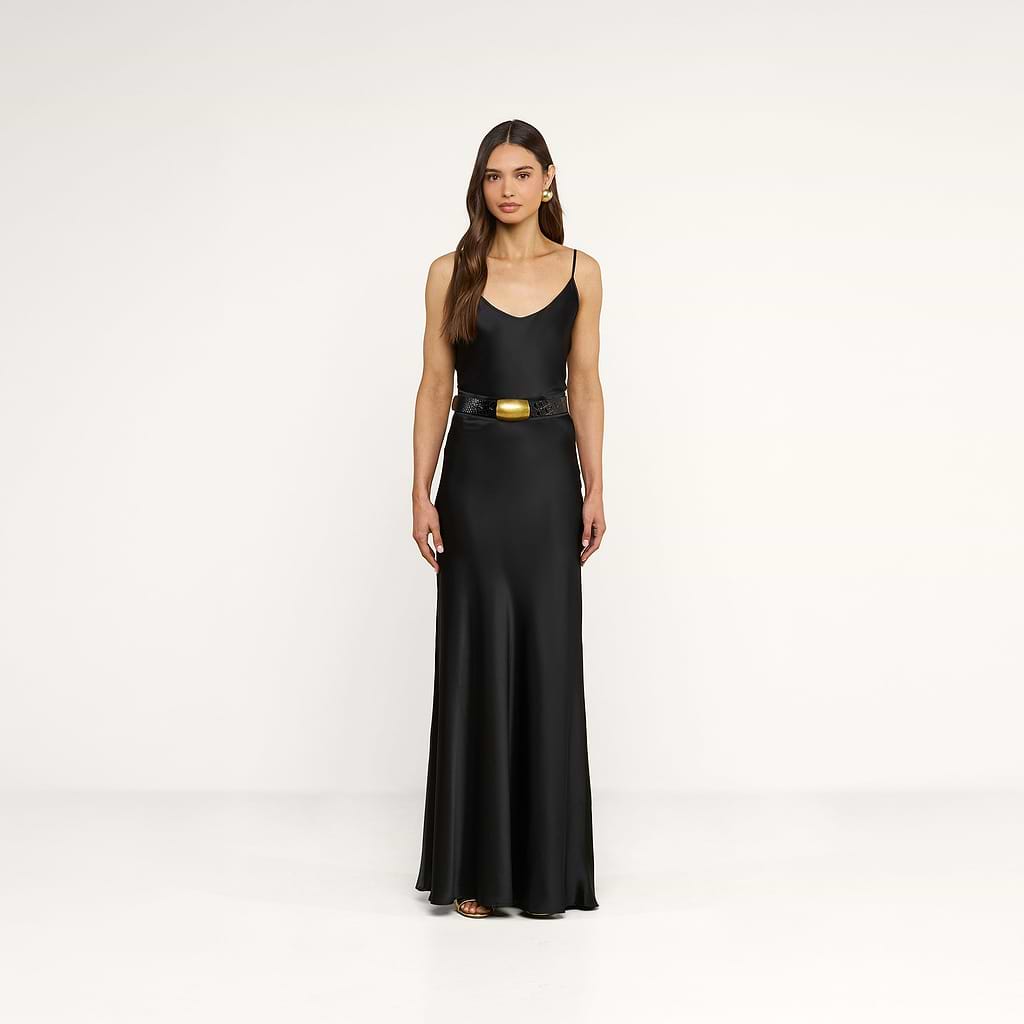 Ryker Silk Maxi Skirt