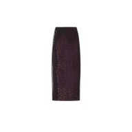 Makena Sequin Pencil Skirt in dark purple.
