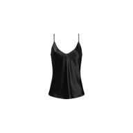 Lexi Silk Camisole in Black | L'AGENCE