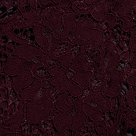 Deep burgundy Aislin Lace Bralette in sheer stretch lace with intricate embroidery and scalloped edges.