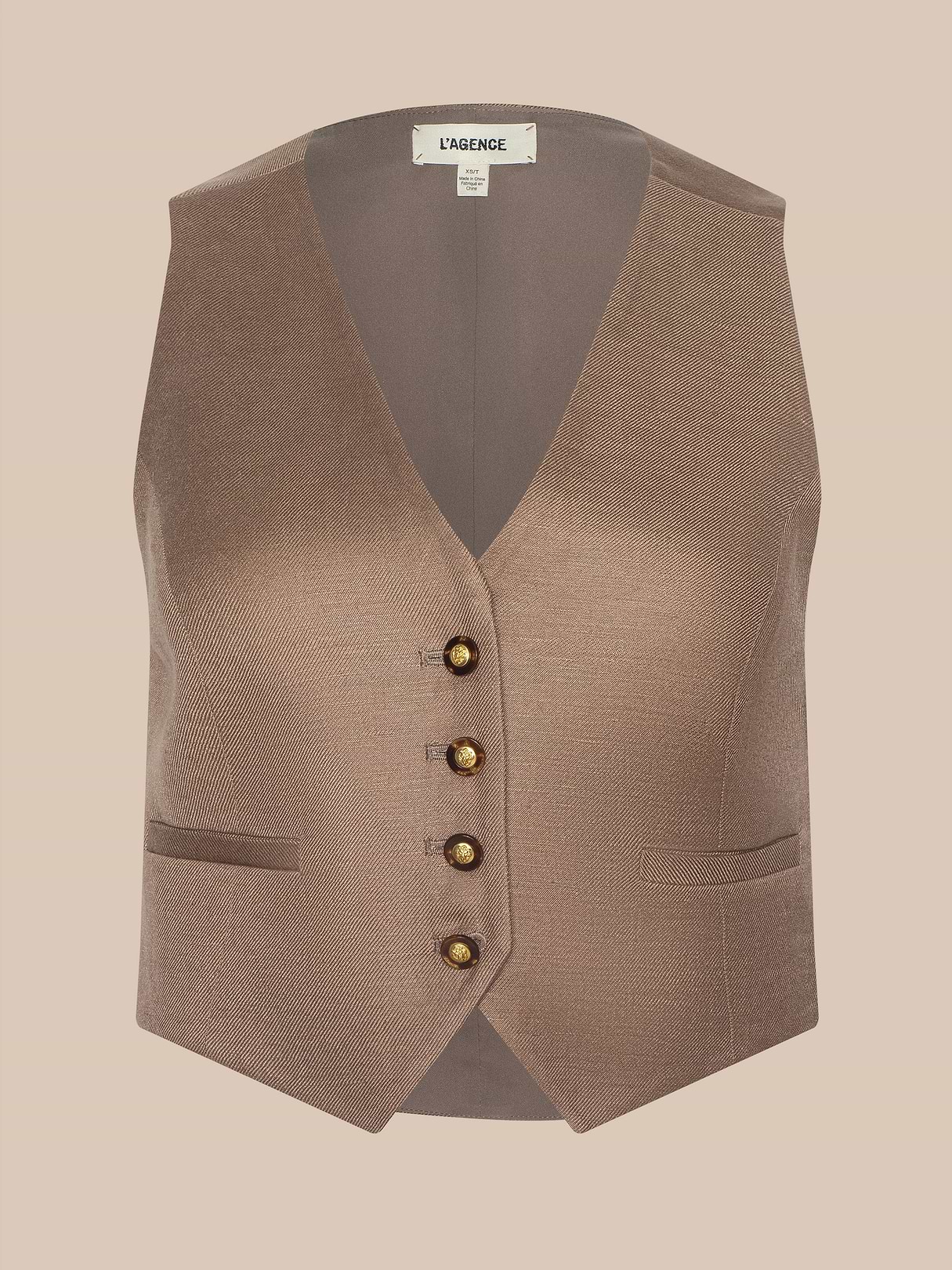 Jianna Vest in Barley | L'AGENCE