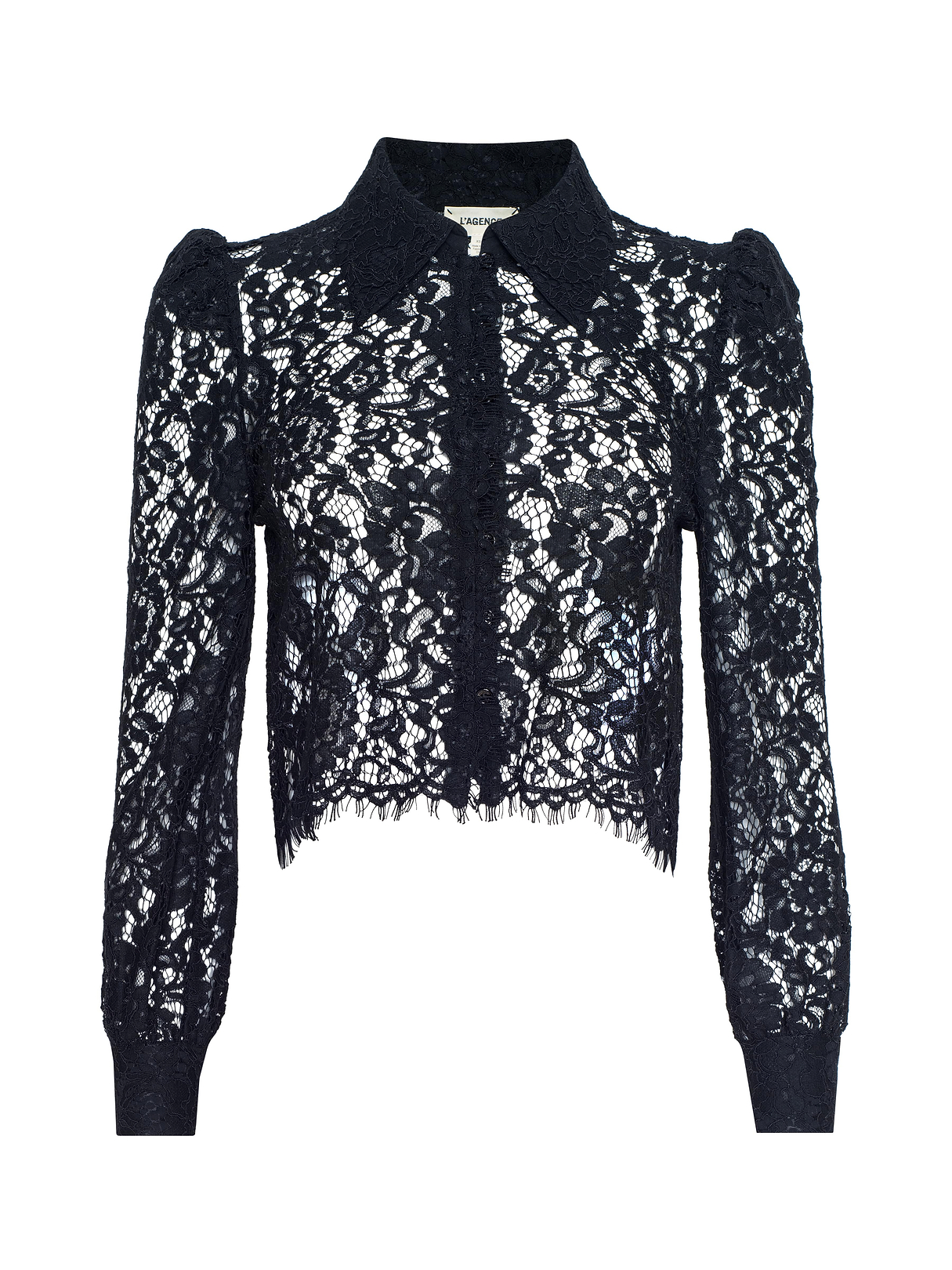 Anita Lace Blouse in Black | L'AGENCE