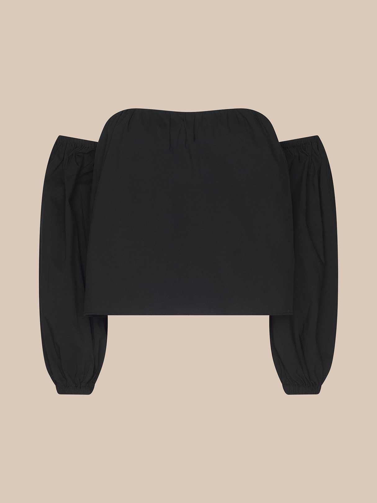 Sarai Off-The-Shoulder Top in Black | L'AGENCE