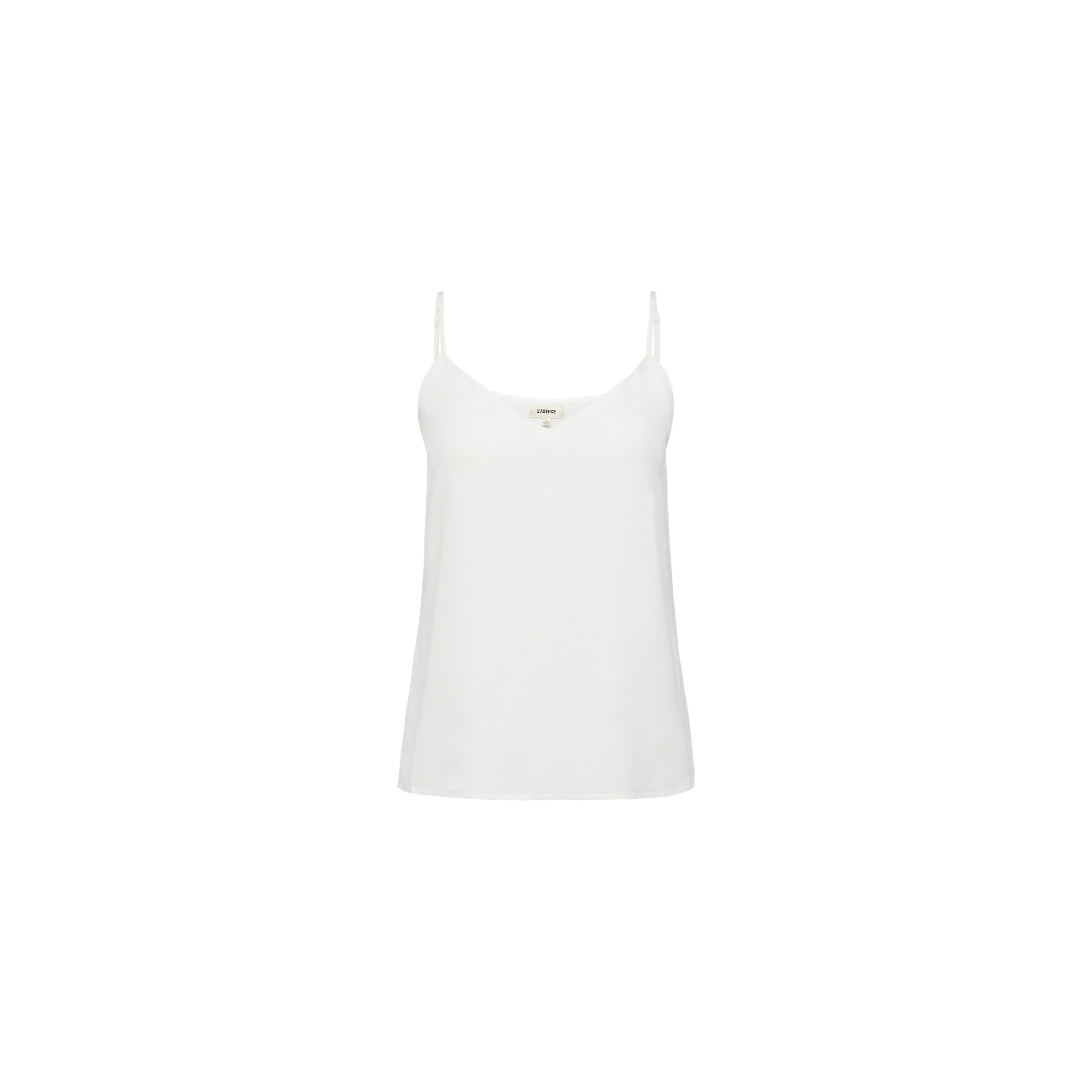 Jane Silk Camisole in Ivory | L'AGENCE Jane Silk Camisole in Ivory | L'AGENCE