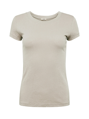 Cory Cotton Scoopneck Tee tee shirt L'AGENCE