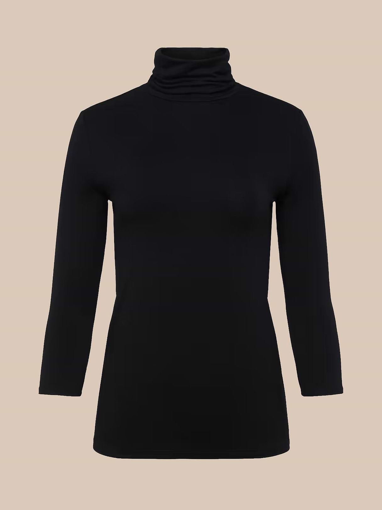Aja Turtleneck in Black | L'AGENCE
