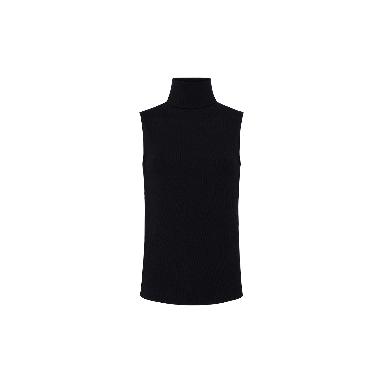 Ceci Sleeveless Turtleneck shown on a plain white background.