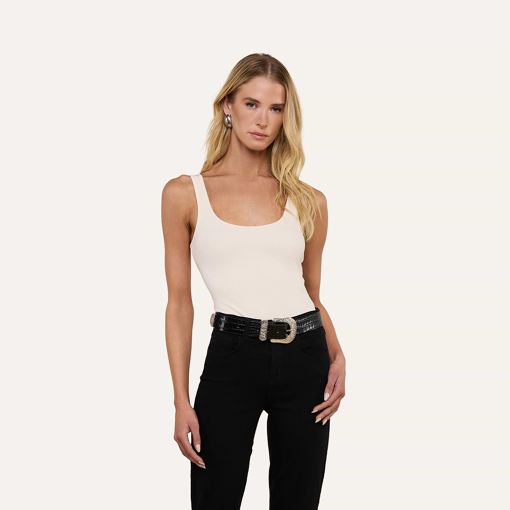 Nica Scoopneck Bodysuit