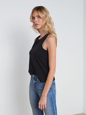 Mikaela Cotton Tank tank top L'AGENCE   