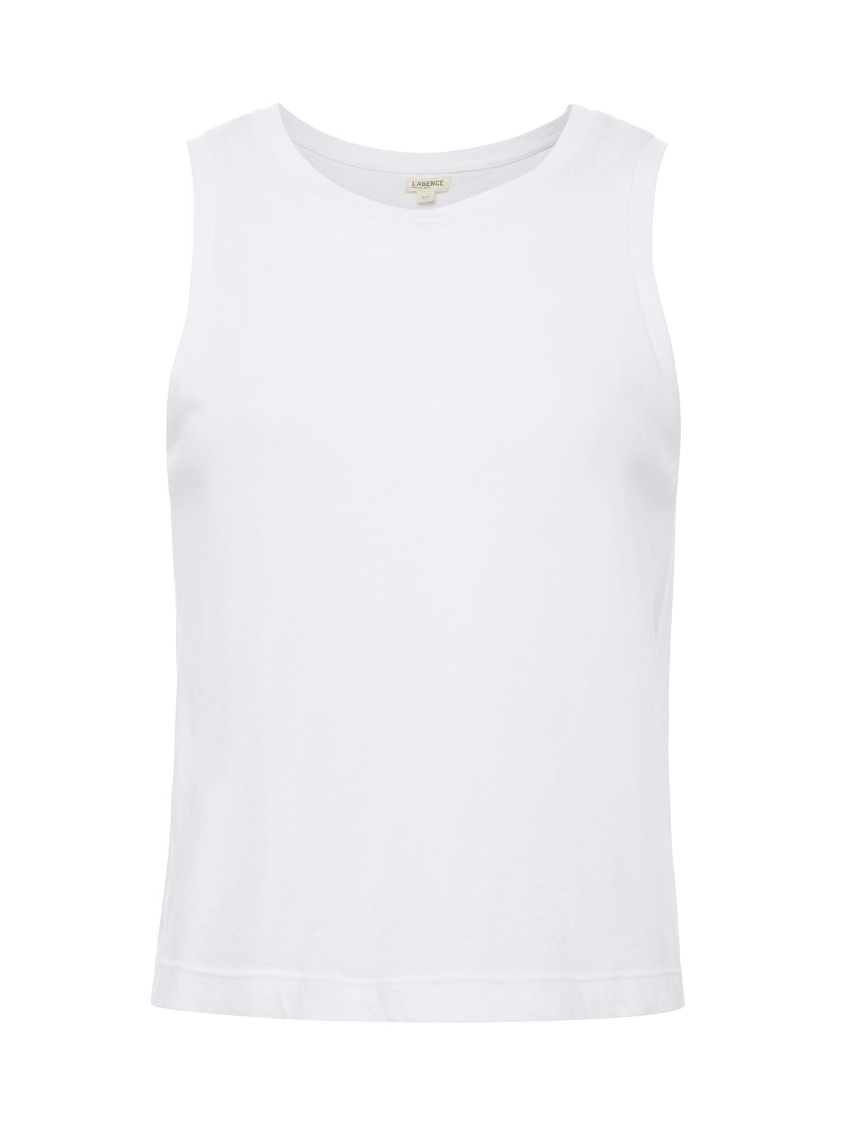 meravel　ミーラベル　ホワイトtank Mikaela Cotton Tank in White | L'AGENCE