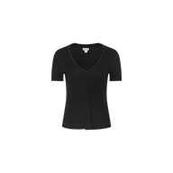 The Aileen Cotton Crewneck Tee, made from soft Supima cotton with a relaxed fit and short sleeves, is shown on a plain white background.