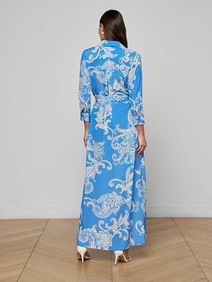 L'Agence Cameron Silk Long Shirtdress, Regatta Bl, Women's, XL, Casual & Work Dresses Shirtdresses Button-Down Shirt Dresses L'Agence Cameron Silk Long Shirtdress, Regatta Bl, Women's, XL, Casual & Work Dresses Shirtdresses Button-Down Shirt Dresses